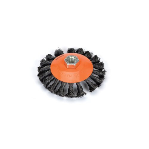 KONİK VİDA (BURMA) TEL FIRÇA 100MM