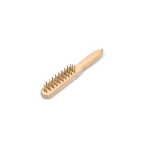 AĞAÇ SAPLI SARI TEL FIRÇA 3