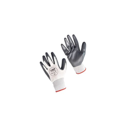 NİTRİL NAYLON ELDİVEN GRİ 1/4 9